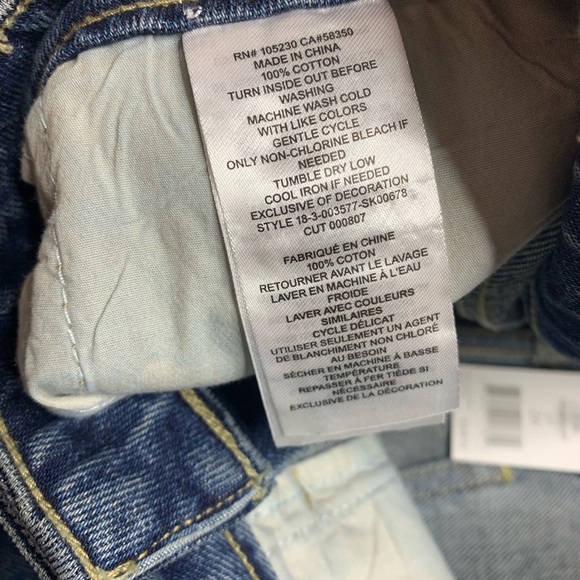 CURRENT / ELLIOT | Studded Jean Mini Skirt Y06 - Picture 7 of 8